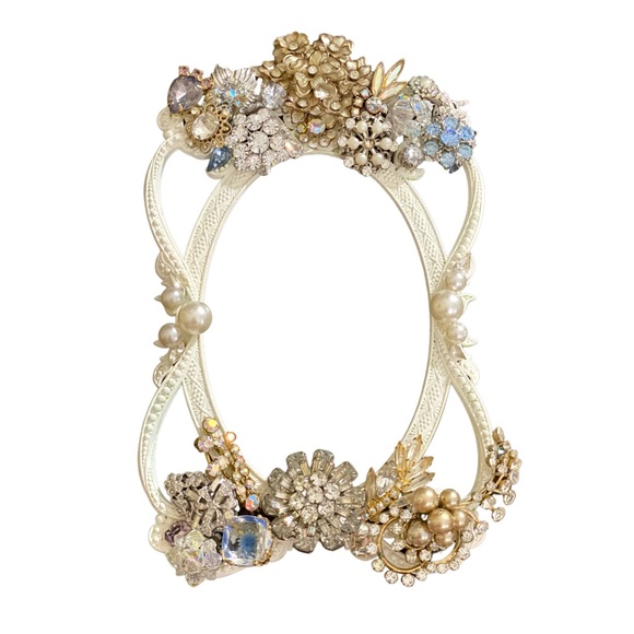 Jeweled Handmade Frame - Picture 2 of 3